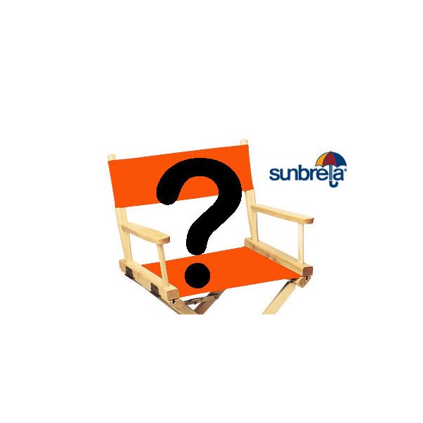 Made to Fit Marine Grade Sunbrella Directors Chair Replacement Cover Everywhere Chair
